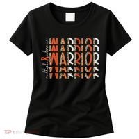 Ms Warrior Multiple Sclerosis Awareness Orange Ribbon Women's T-Shirt thumb 0