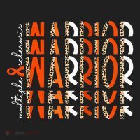 Ms Warrior Multiple Sclerosis Awareness Orange Ribbon Women's Sweatshirt thumb 2