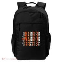 Ms Warrior Multiple Sclerosis Awareness Orange Ribbon Backpack thumb 0