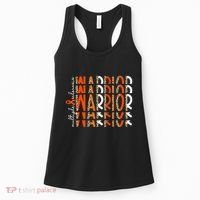 Ms Warrior Multiple Sclerosis Awareness Orange Ribbon Women's Tank Top thumb 0