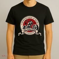 Milwaukee Wisconsin Motorcycle Capital Of The Usa Logo T-Shirt thumb 3