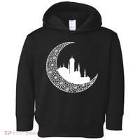 Mosque With Moon Religious Drawing Toddler Hoodie thumb 0