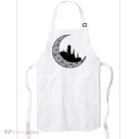 Mosque With Moon Religious Drawing Apron thumb 0