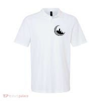 Mosque With Moon Religious Drawing Polo thumb 0
