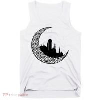 Mosque With Moon Religious Drawing Tank Top thumb 0