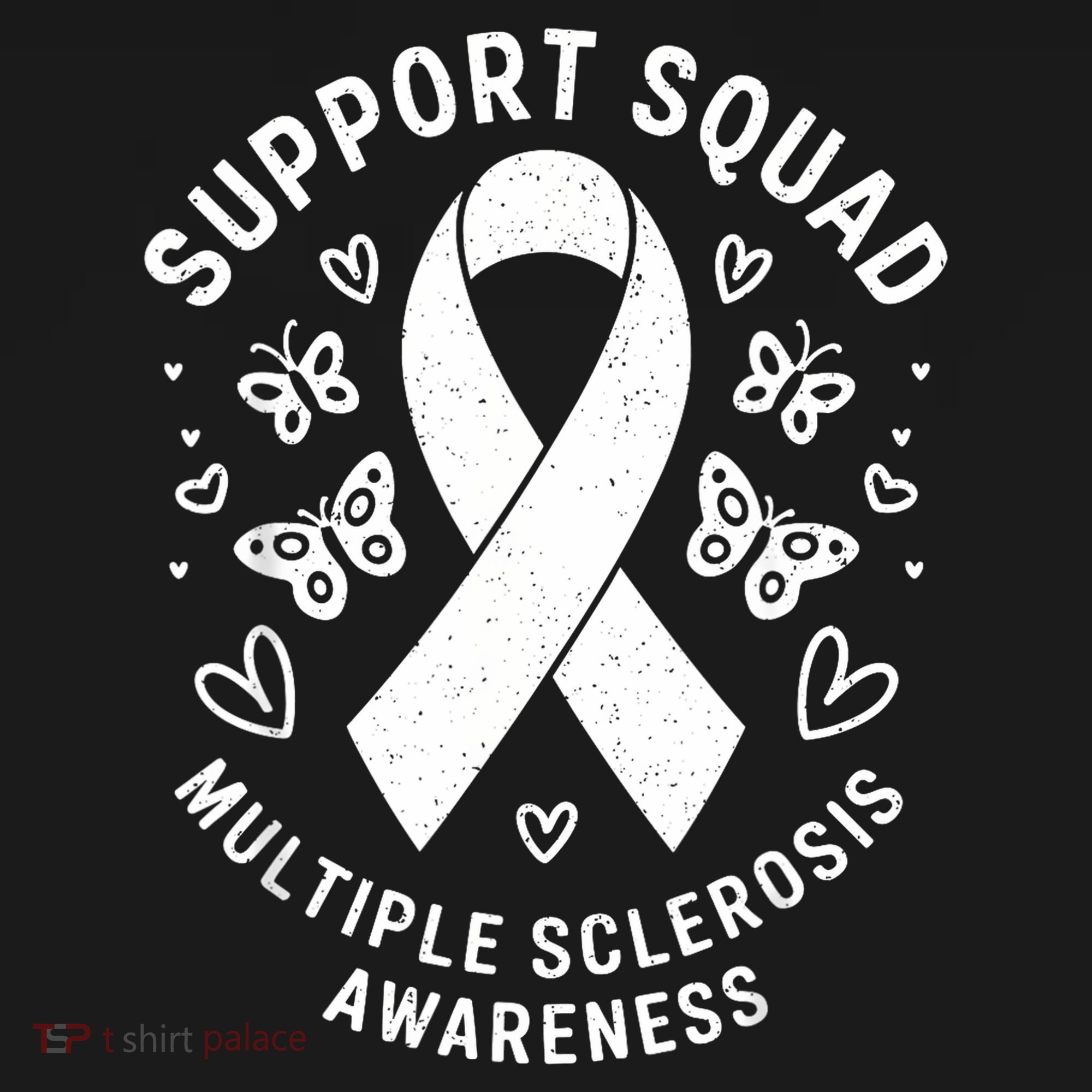 Ms Warrior Ms Support Squad For Multiple Sclerosis Awareness Bucket Hat