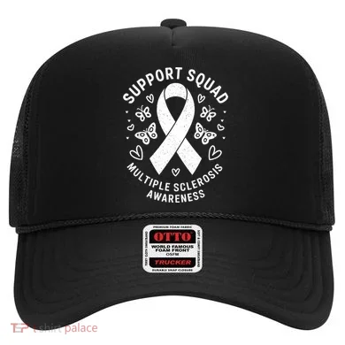 Ms Warrior Ms Support Squad For Multiple Sclerosis Awareness Hat