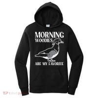 Morning Woody My Favorite Duck Hunting Funny Hunter Gift Women's Hoodie thumb 0