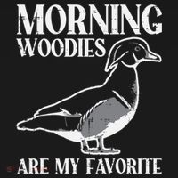 Morning Woody My Favorite Duck Hunting Funny Hunter Gift Women's Hoodie thumb 2