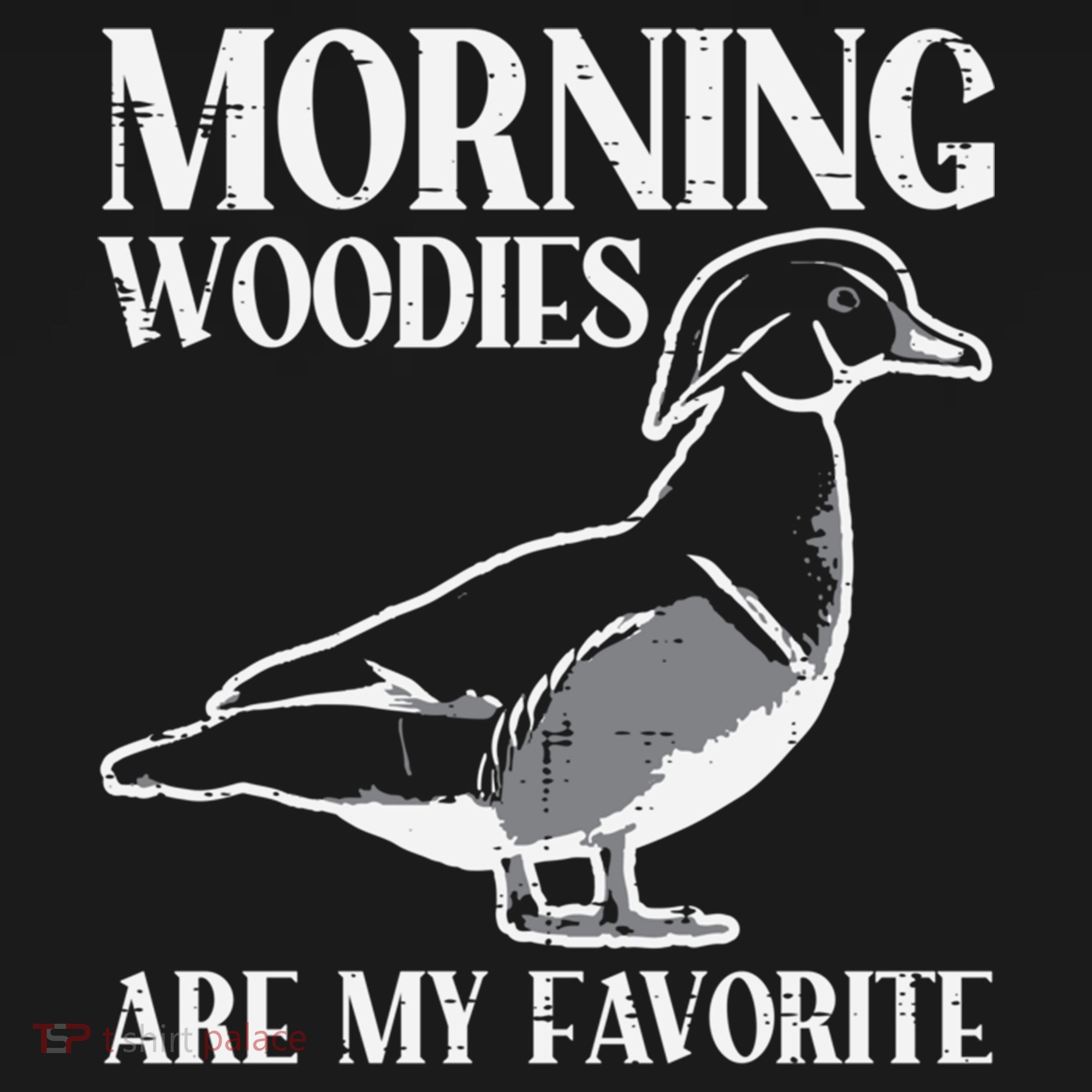 Morning Woody My Favorite Duck Hunting Funny Hunter Gift Women's Hoodie