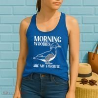 Morning Woody My Favorite Duck Hunting Funny Hunter Gift Women's Tank Top thumb 2