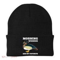 Morning Woody My Favorite Duck Hunting Funny Hunter Beanie thumb 0