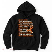 MS Warrior Multiple Sclerosis Awareness Graphic Hoodie thumb 0