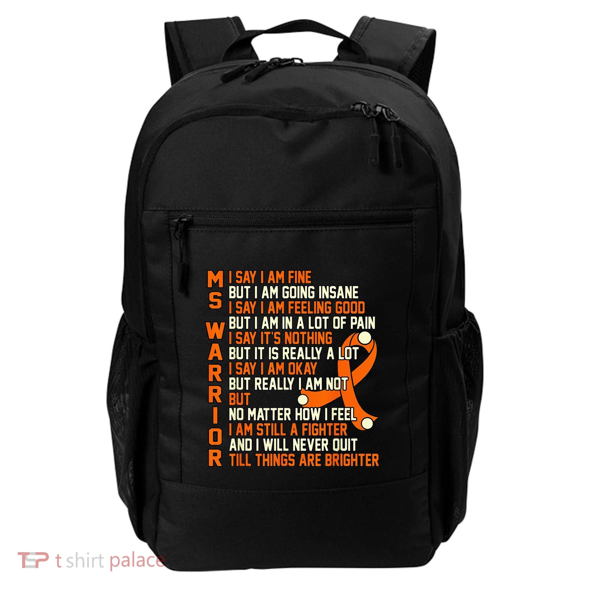 MS Warrior Multiple Sclerosis Awareness Graphic Backpack