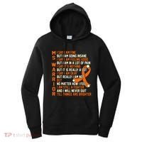MS Warrior Multiple Sclerosis Awareness Graphic Women's Hoodie thumb 0