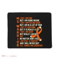 MS Warrior Multiple Sclerosis Awareness Graphic Mousepad thumb 0