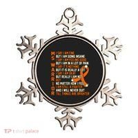 MS Warrior Multiple Sclerosis Awareness Graphic Ornament thumb 0