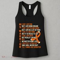 MS Warrior Multiple Sclerosis Awareness Graphic Women's Tank Top thumb 3