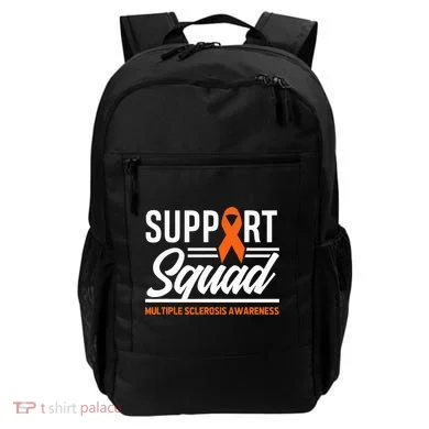 Ms Warrior Ms Support Squad Multiple Sclerosis Awareness Backpack