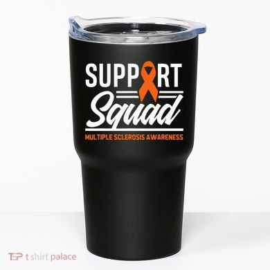 Ms Warrior Ms Support Squad Multiple Sclerosis Awareness Tumbler