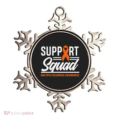 Ms Warrior Ms Support Squad Multiple Sclerosis Awareness Ornament