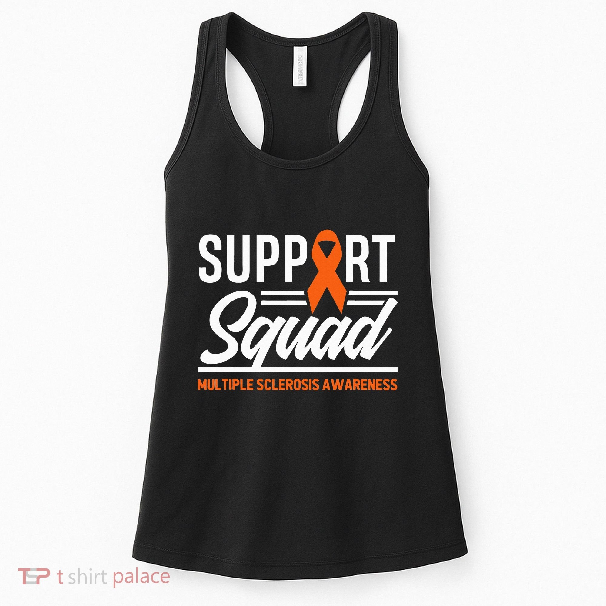 Ms Warrior Ms Support Squad Multiple Sclerosis Awareness Women's Tank Top