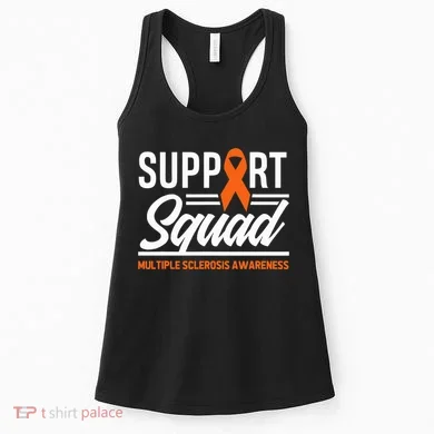 Ms Warrior Ms Support Squad Multiple Sclerosis Awareness Women's Tank Top