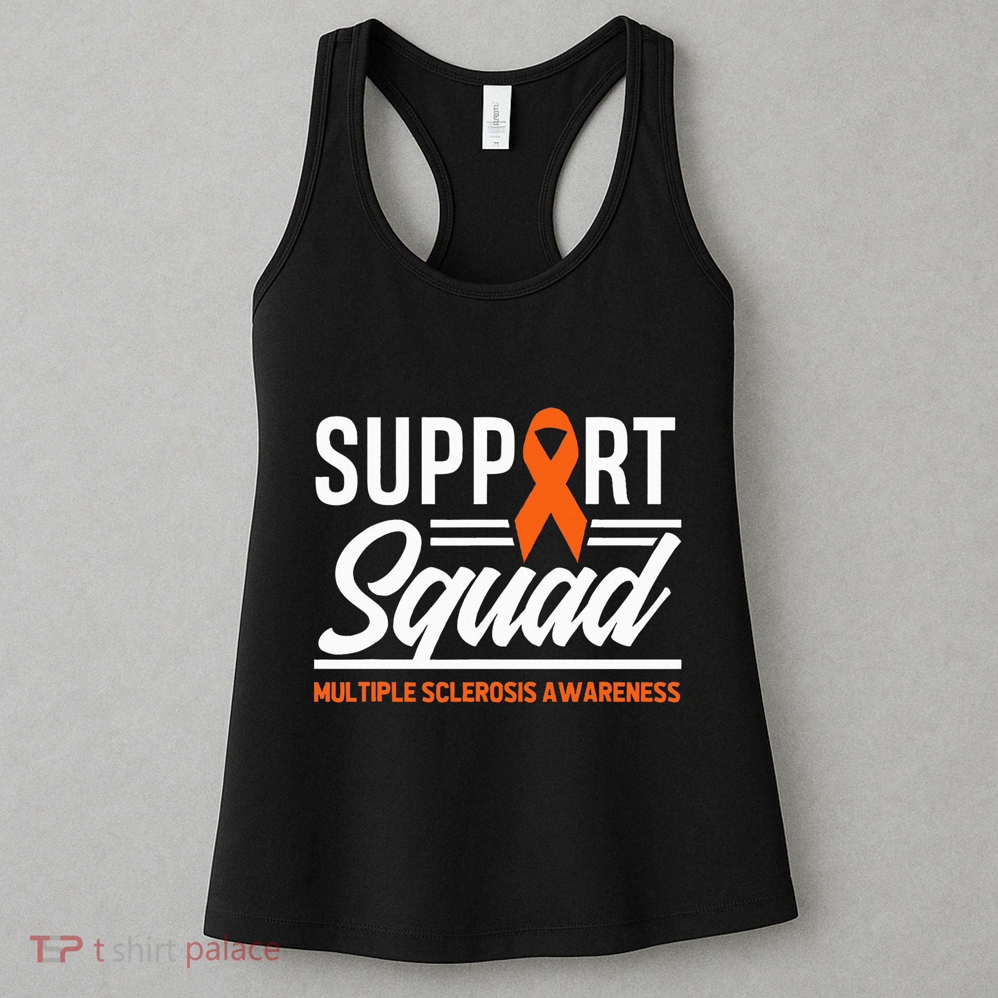 Ms Warrior Ms Support Squad Multiple Sclerosis Awareness Women's Tank Top