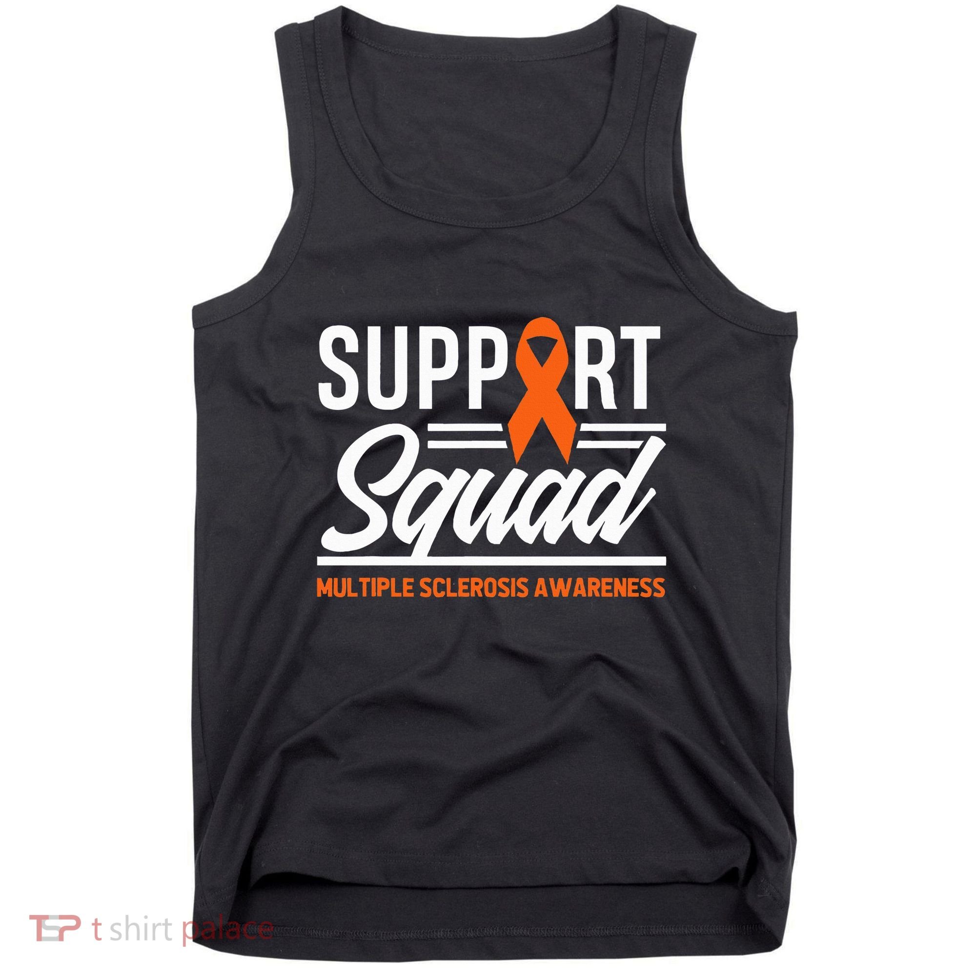 Ms Warrior Ms Support Squad Multiple Sclerosis Awareness Tank Top