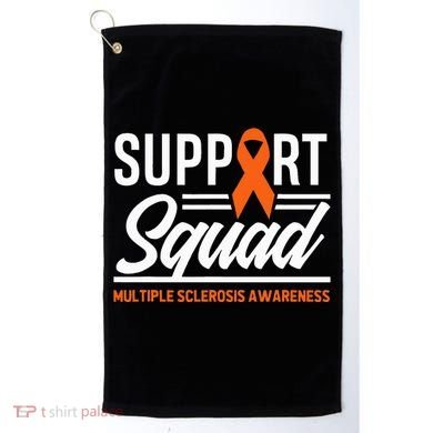 Ms Warrior Ms Support Squad Multiple Sclerosis Awareness Golf Towel
