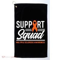 Ms Warrior Ms Support Squad Multiple Sclerosis Awareness Golf Towel thumb 0