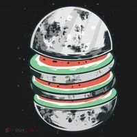 Moon Watermelon Doggie Tank thumb 4