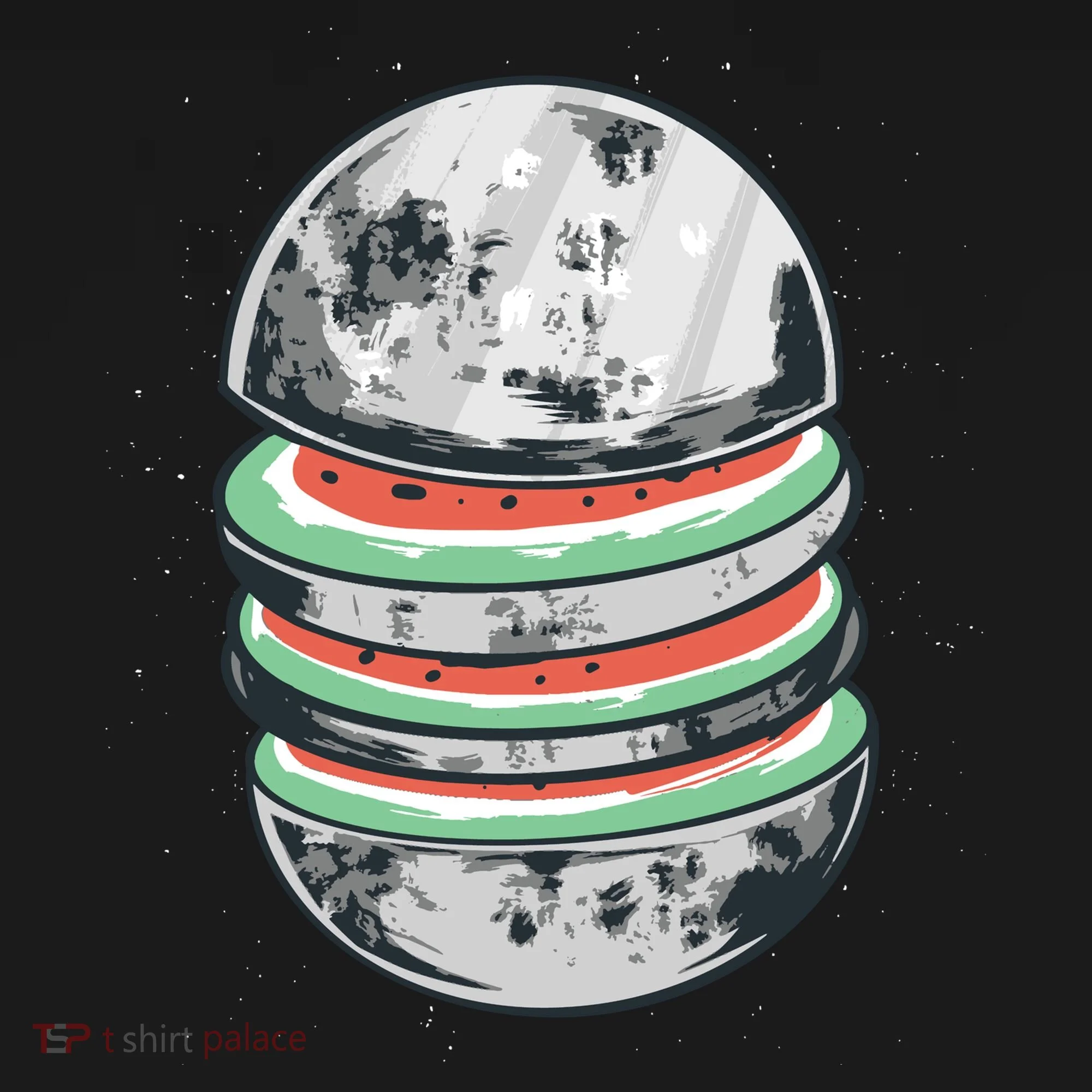 Moon Watermelon Doggie Tank