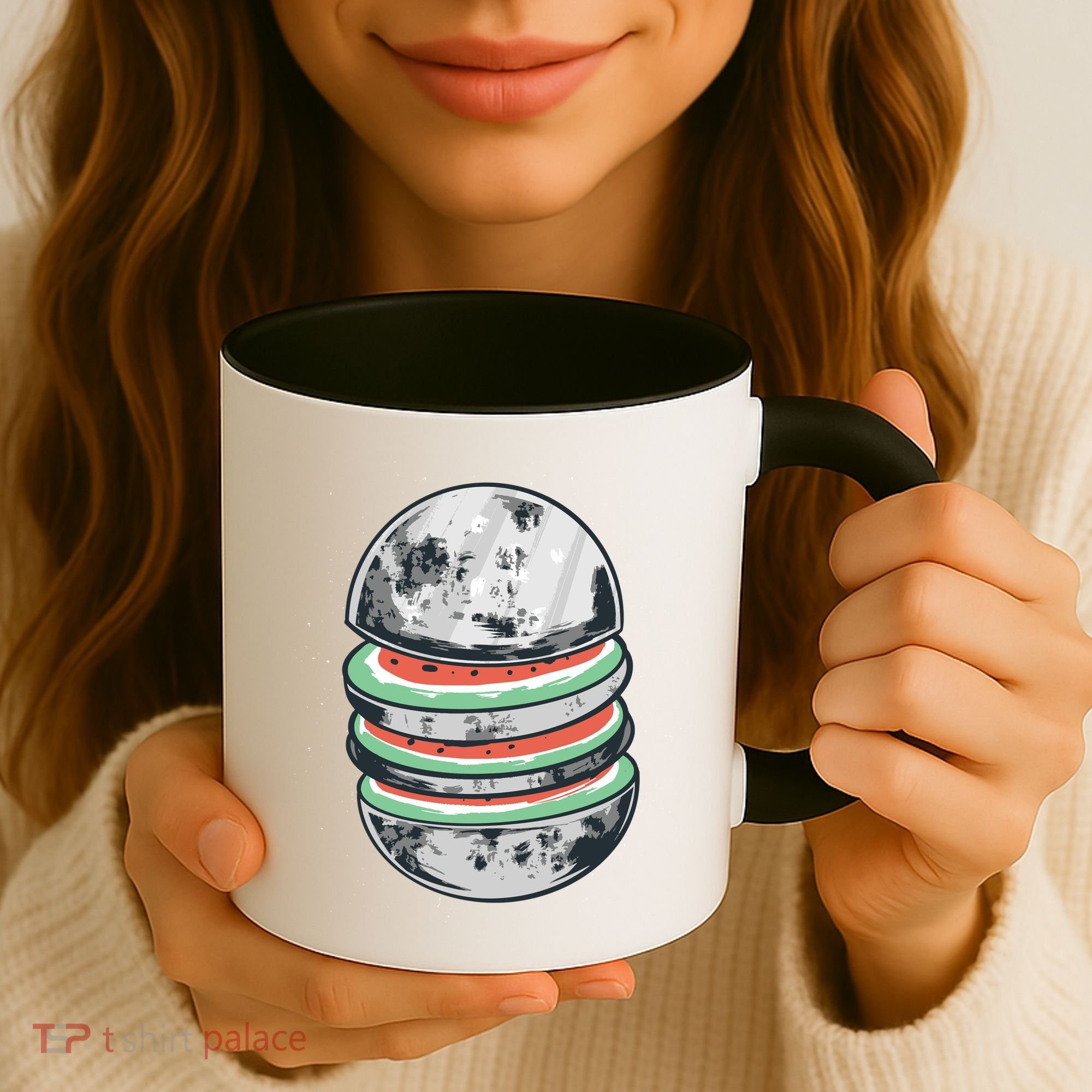 Moon Watermelon Coffee Mug