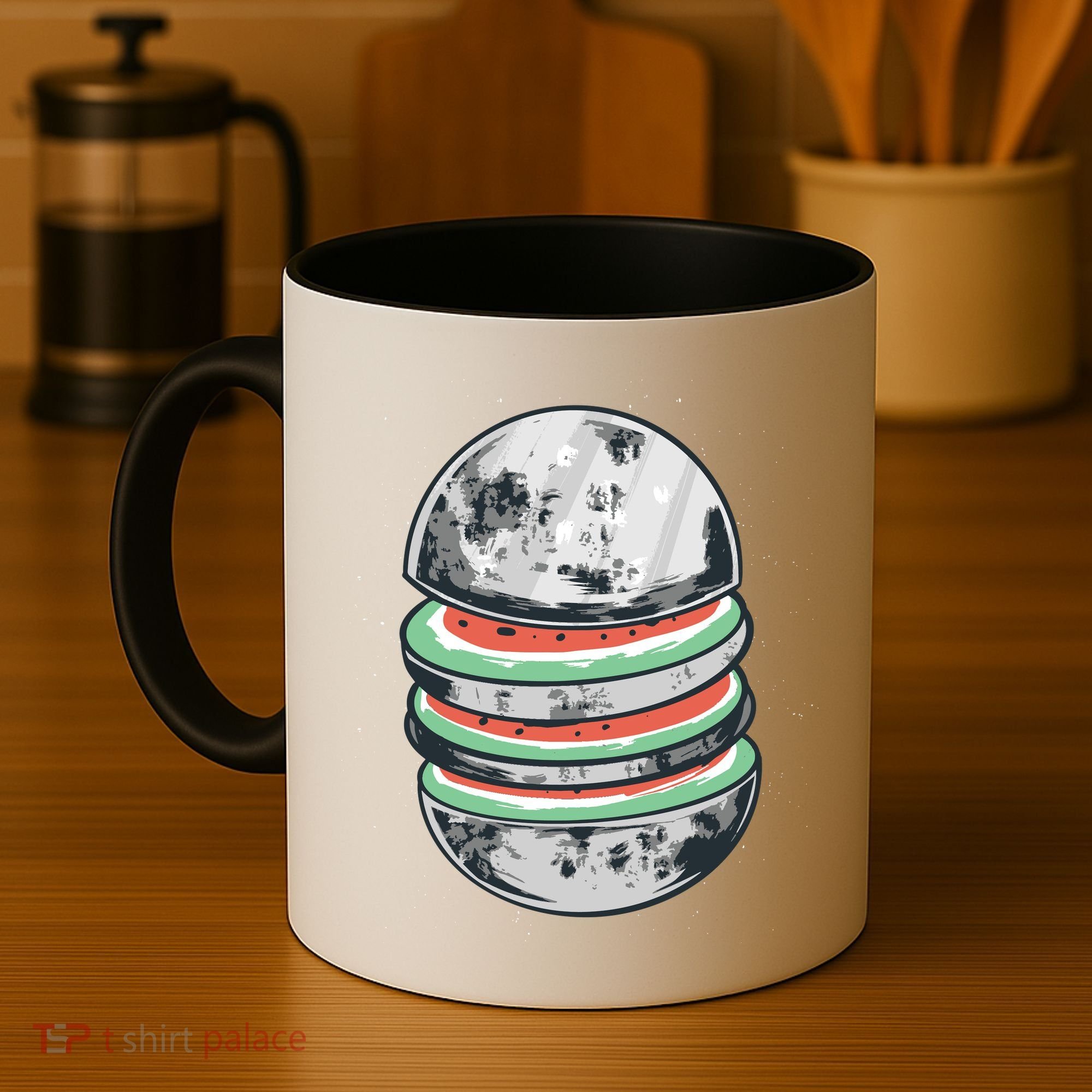 Moon Watermelon Coffee Mug