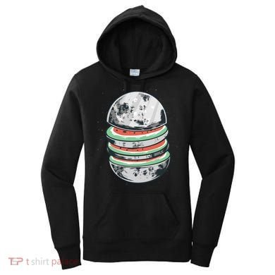 Moon Watermelon Women's Hoodie