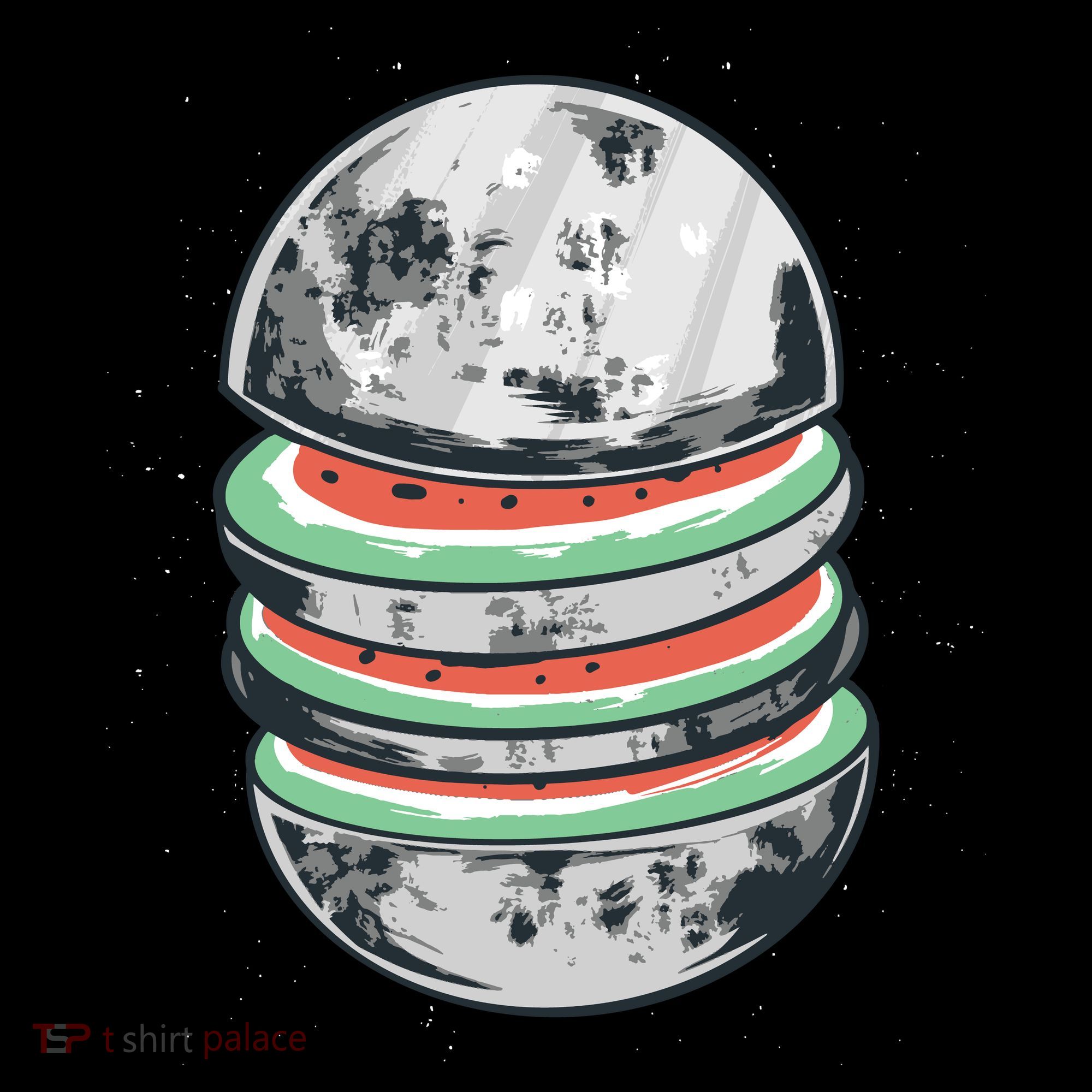 Moon Watermelon Women's Hoodie