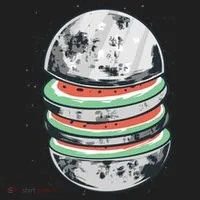 Moon Watermelon Tumbler thumb 3
