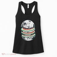 Moon Watermelon Women's Tank Top thumb 0