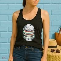 Moon Watermelon Women's Tank Top thumb 2