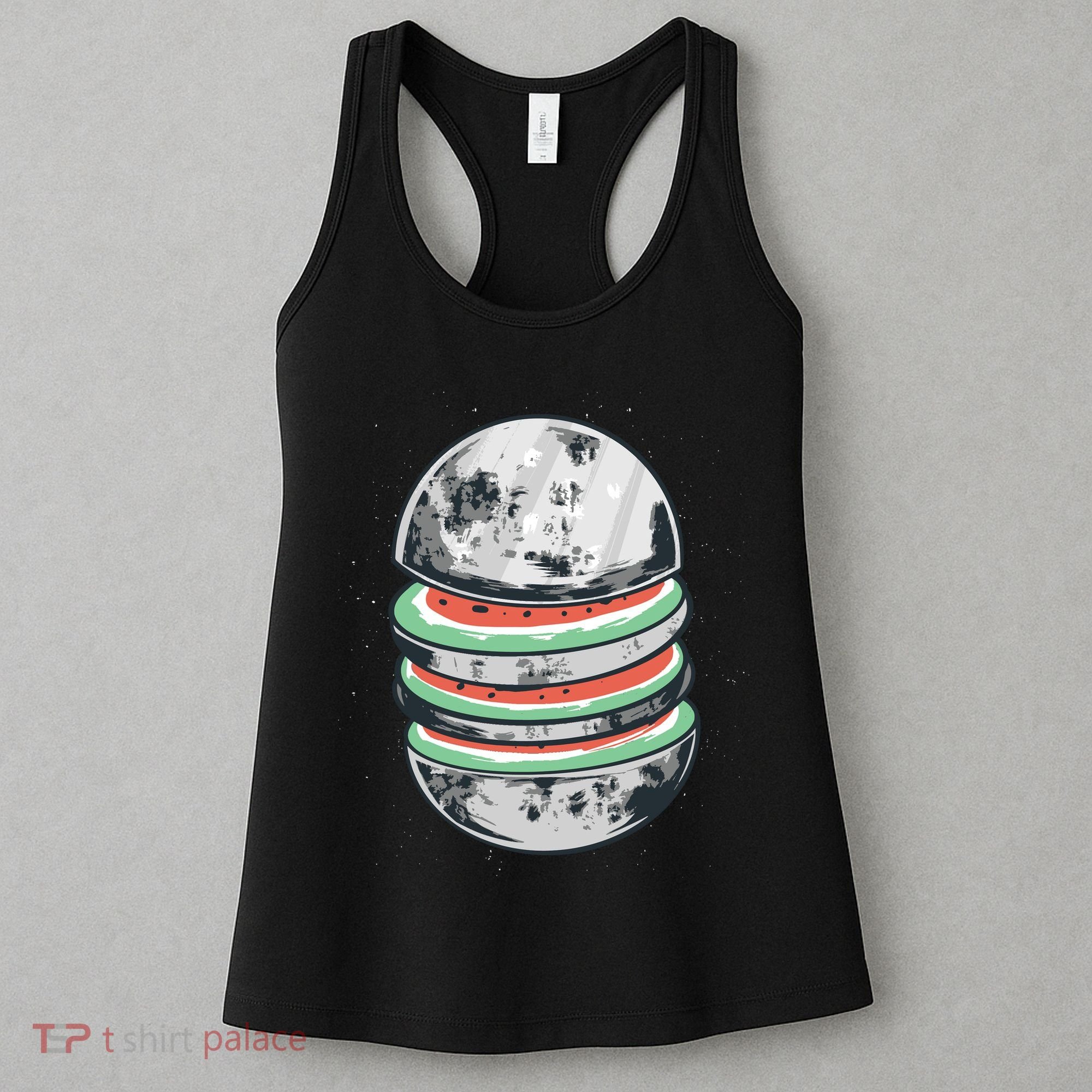 Moon Watermelon Women's Tank Top