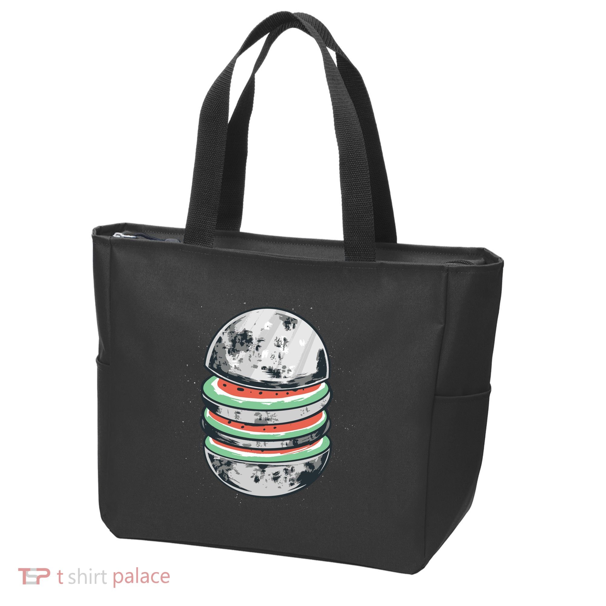 Moon Watermelon Tote Bag