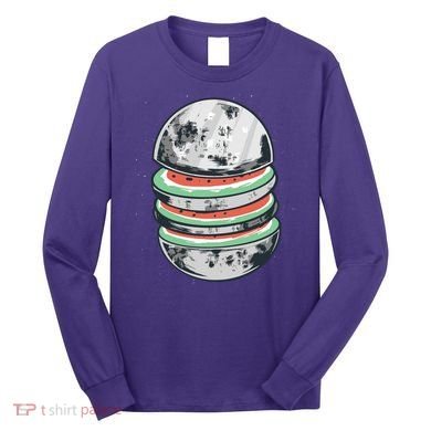 Moon Watermelon Long Sleeve Shirt