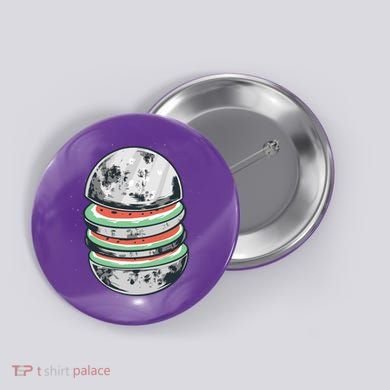 Moon Watermelon Button