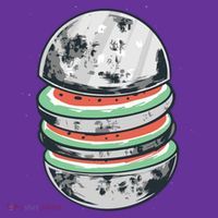 Moon Watermelon Button thumb 1