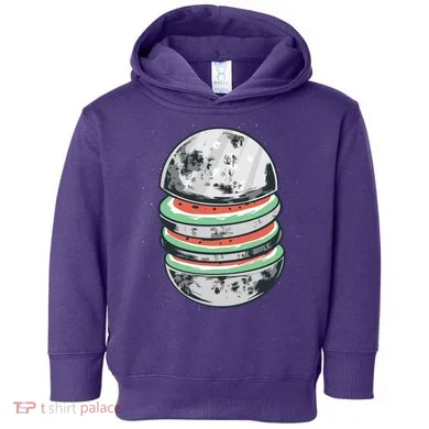 Moon Watermelon Toddler Hoodie