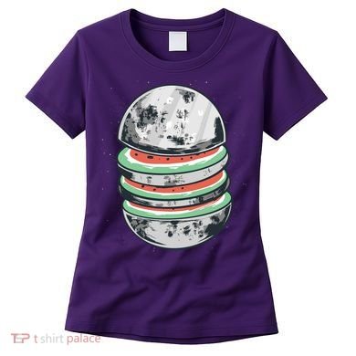 Moon Watermelon Women's T-Shirt
