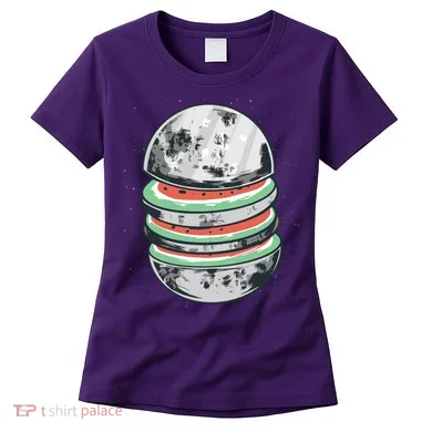 Moon Watermelon Women's T-Shirt