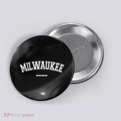 Milwaukee Wisconsin Button