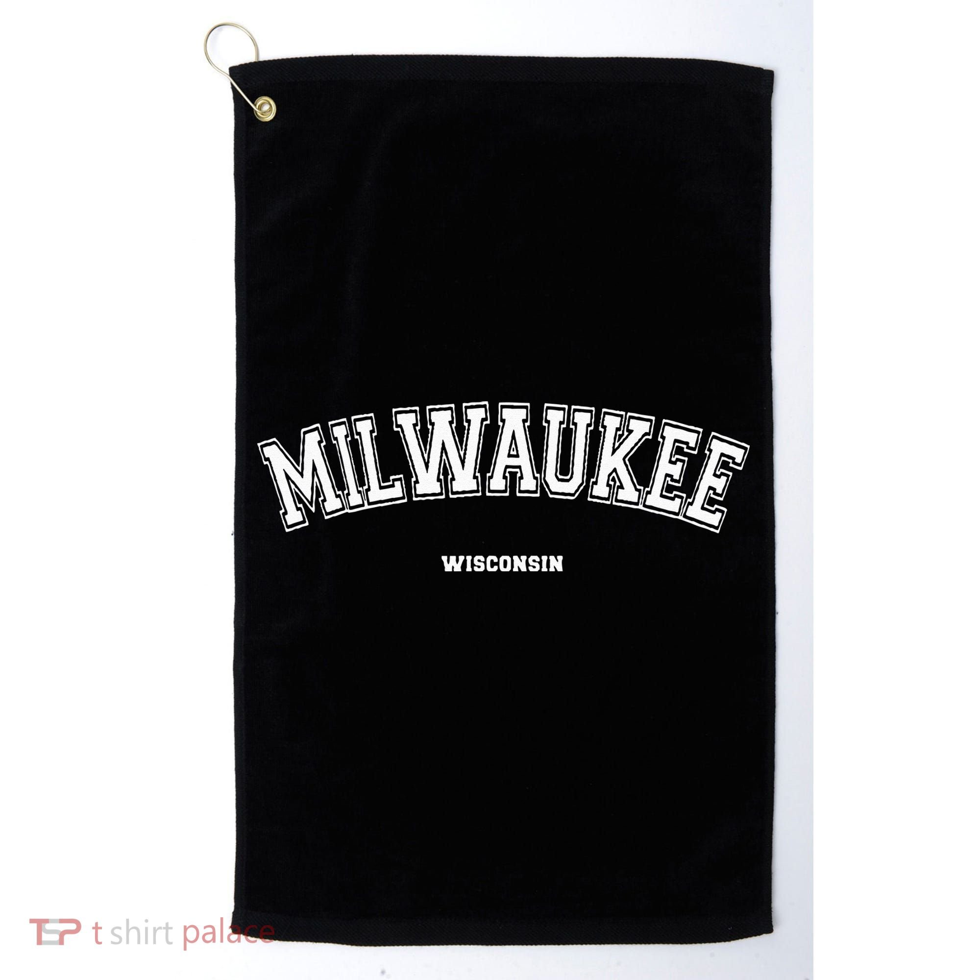 Milwaukee Wisconsin Golf Towel